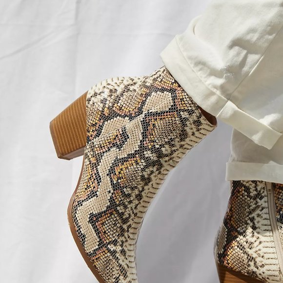 Coconuts by Matisse Shoes - Free People Matisse Vegan Going west boots snake